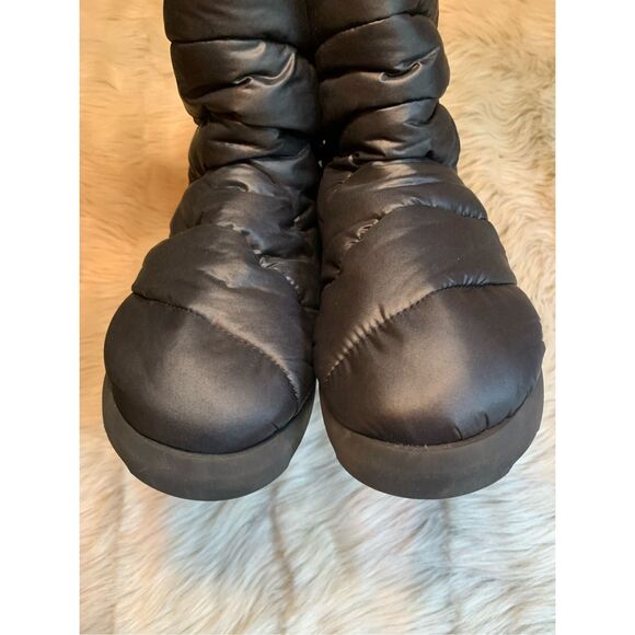 Piumestudio Luna Black Pillow Boot Womens 37/6.5 Ankle Bootie Vegan - Picture 5 of 10